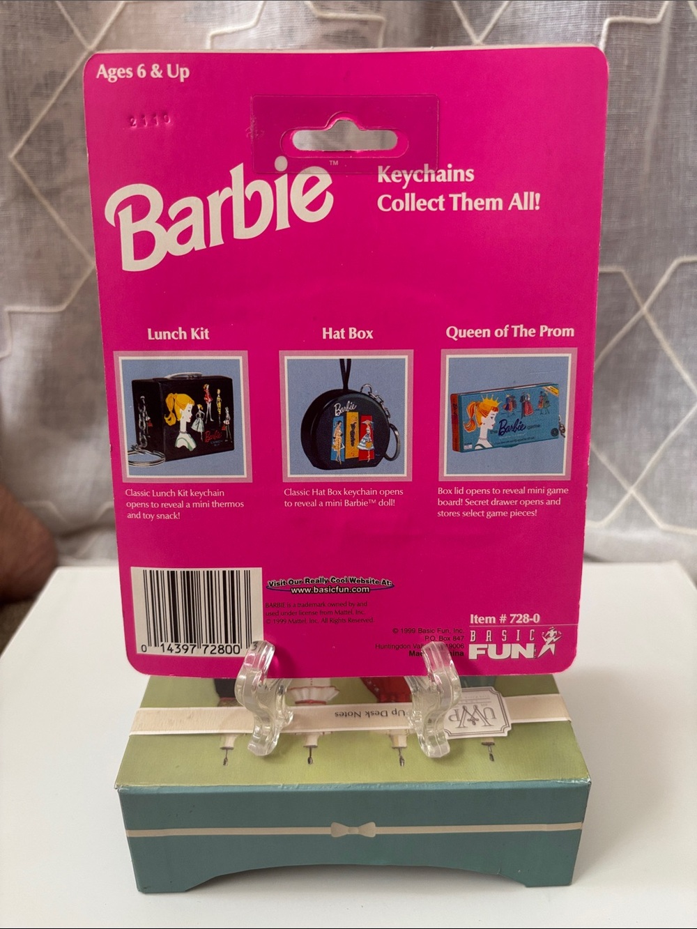 1999 Barbie Lunch Kit Keychain—by Basic Fun 
Item #728-0 - Picture 3 of 4